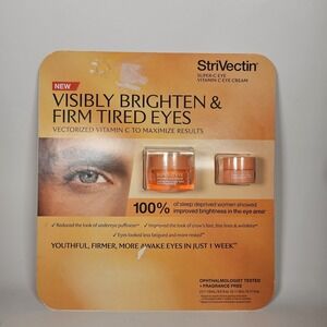 StriVectin Super-C Eye Vitamin  0.5 and C Eye Cream 0.17 Fl Oz NewSealed